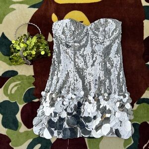 Sequin Mini Dress